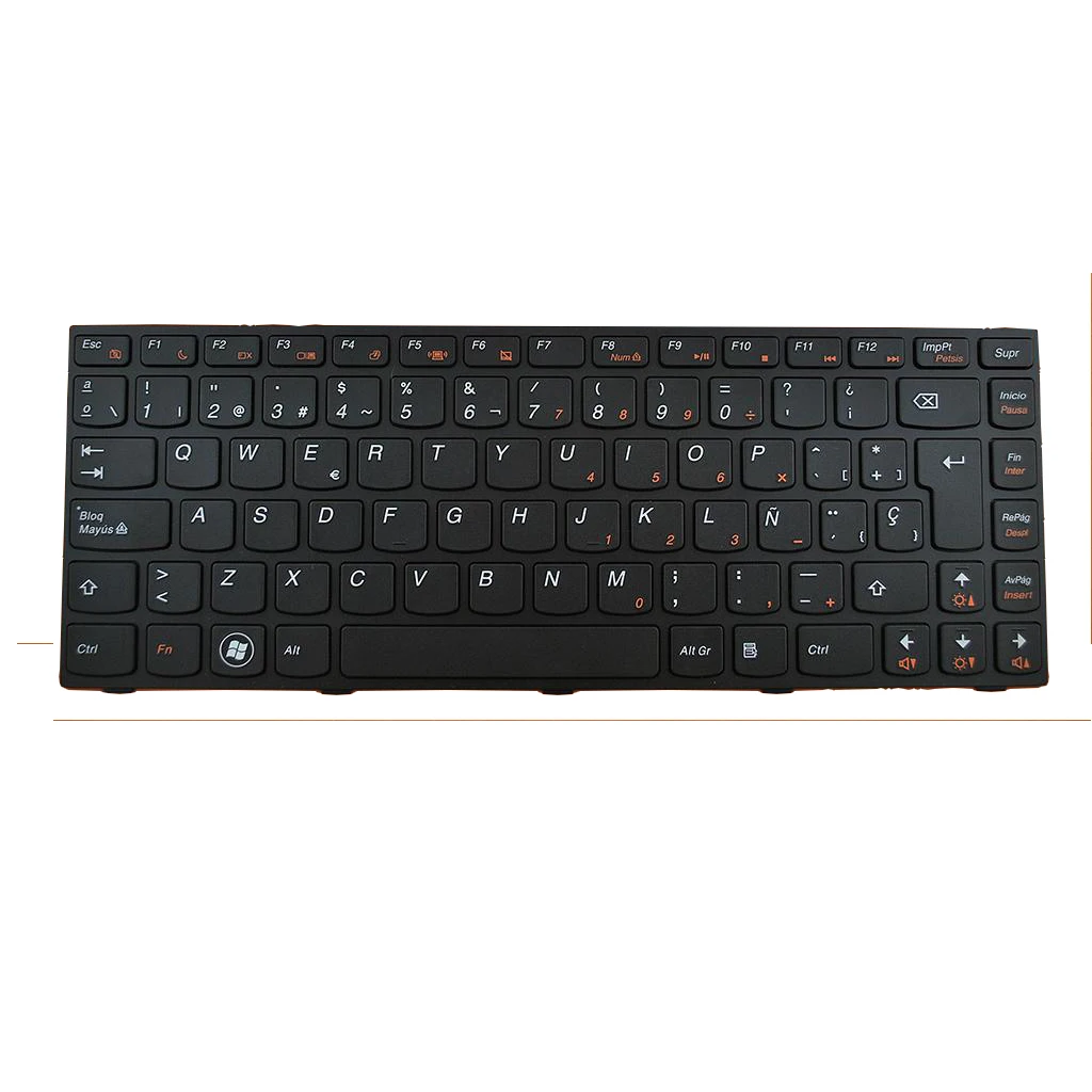 Новая клавиатура с испанской раскладкой для ноутбука Lenovo G40 |