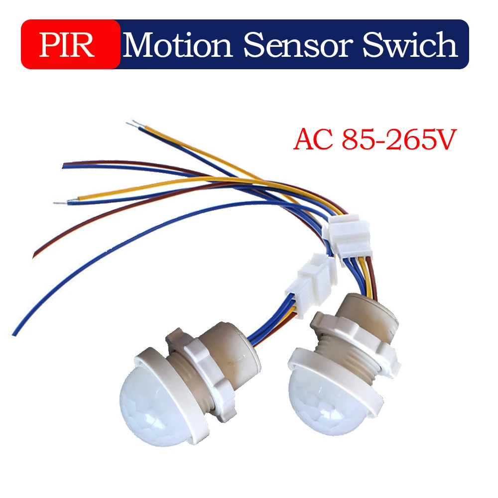 

Automatic Sensor Light Switch LED Human Motion Sensor Infrared Motion sensor light 220V PIR Probe LED Body Motion Sensor