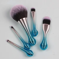 five new mini portable small waist makeup brushes set super soft does not lose hair bristles beauty makeup brush tool wholesale