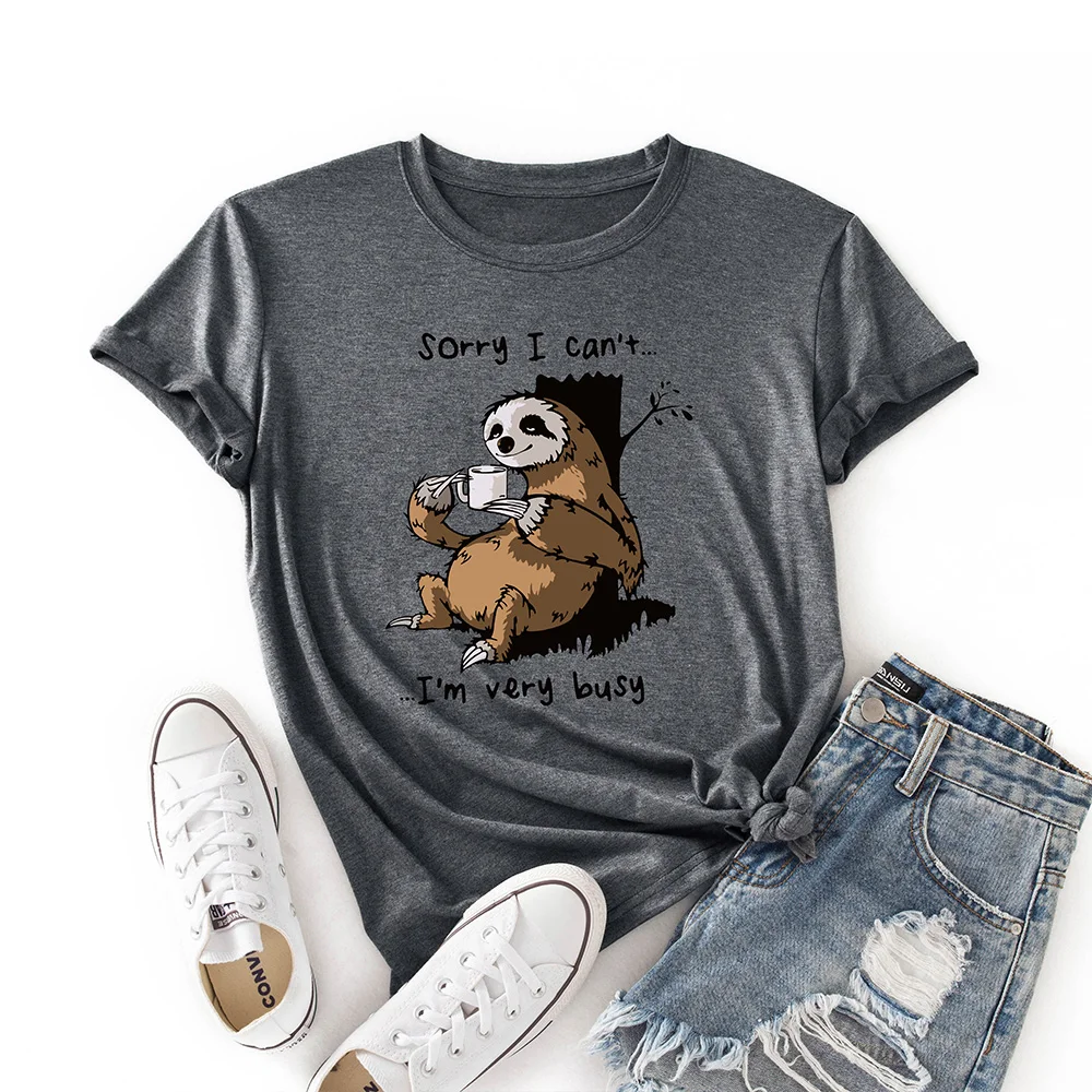 Женское платье с круглым вырезом Повседневная летняя футболка короткими