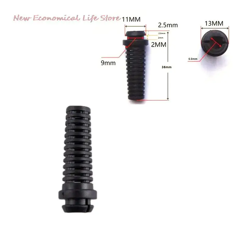 10 шт. 4,6/5,2/6 мм кабельная втулка соединитель резиновый ограничитель натяжения шнур протектор для ботинок