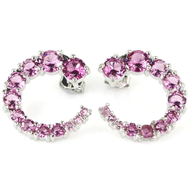 Купите 3 получите 1 бесплатно 5 г серьги из смешанного серебра 925 пробы в форме луны