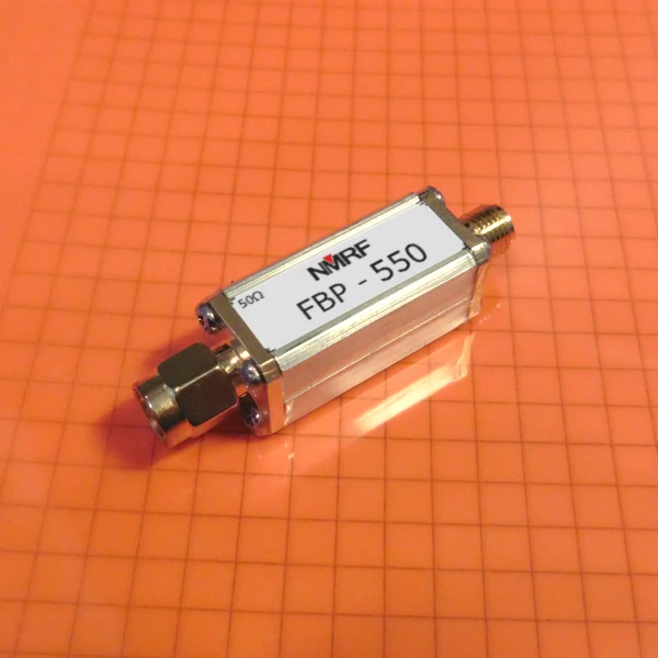 

550(510~570)MHz Bandpass Filter, Ultra Small Volume, SMA Interface