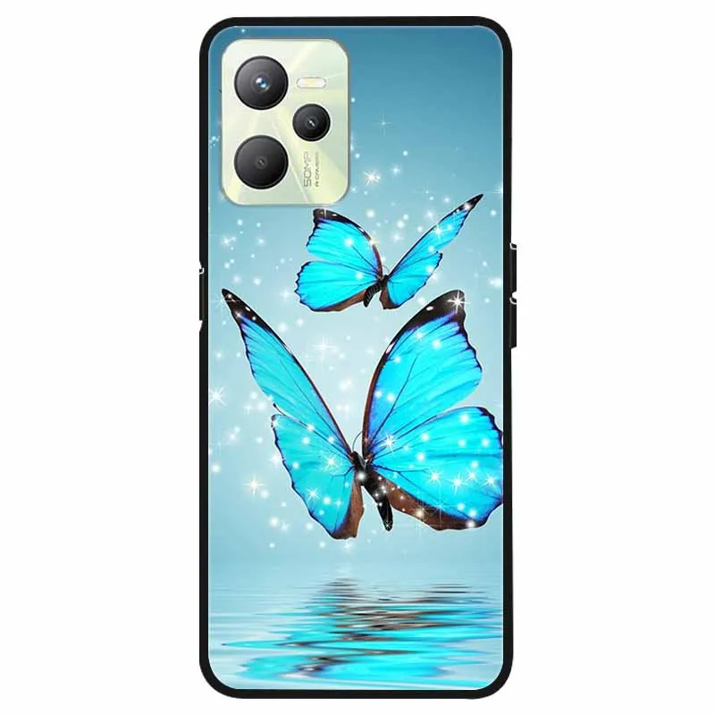 Чехол-бампер для Oppo Realme C35 мягкий силиконовый чехол из ТПУ C 35 RealmeC35 - купить по