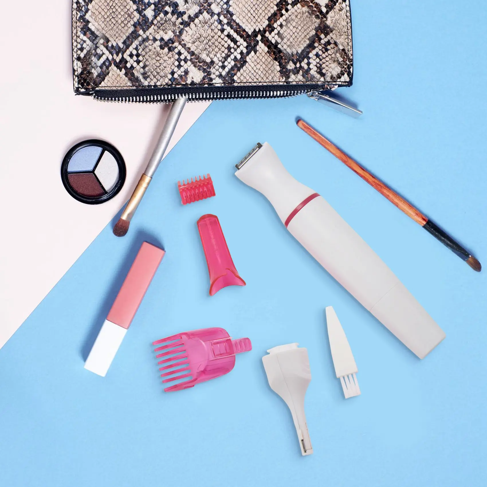 Бритва для удаления волос 5 в 1 женский электрический станок бритья триммер