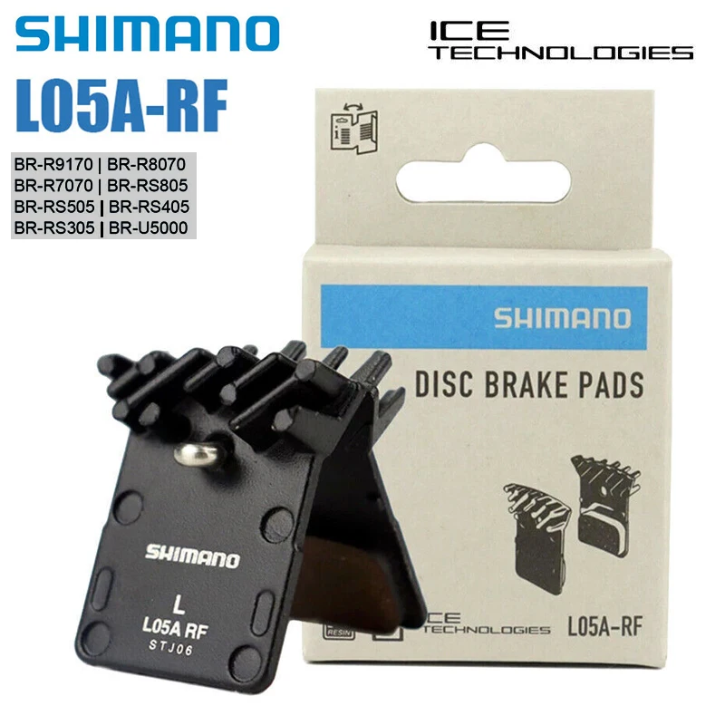 

SHIMANO L05A Brake Pads ICE Tech Resin Bicycle Brake Pad Hydraulic Brake L05A-RF Brakes Pads for ULTEGRA R8070 R9170 Bike Part