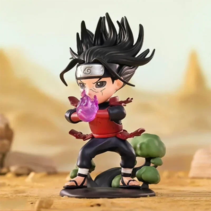Фото POP MART NARUTO Ninkai Taisen Series: Коллекционные фигурки-сюрпризы (слепые коробки), милые украшения, декор для дома и рабочего стола, куклы для девочек №4