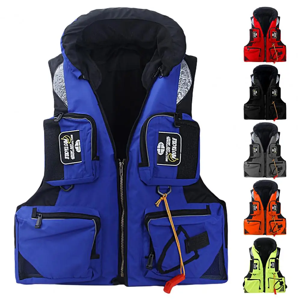 

Life Jacket Adults Sea Fishing Water Sports Safety Life Jacket Water Sports Safety Swimming Jacket Surfing Life Vest L to 2XL