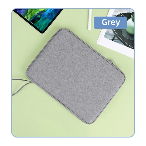 Capa de bolsa para tablet de 9 a 13 polegadas, para 2024, novo ipad air 11/13 pro 11/13, bolsa de transporte protetora, bolsa de viagem