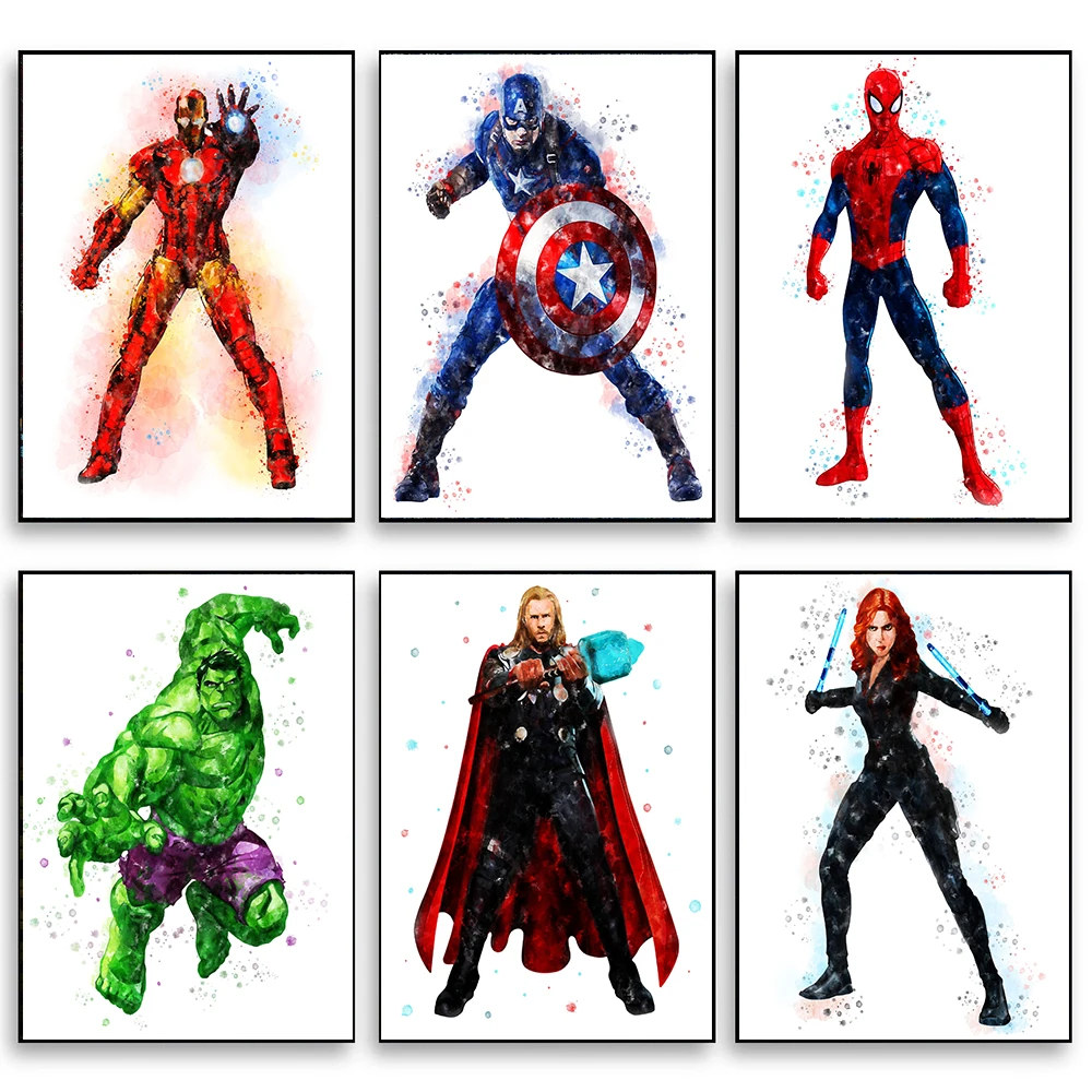 Алмазная живопись сделай сам 5d супергерой Мстители Человек-паук железный