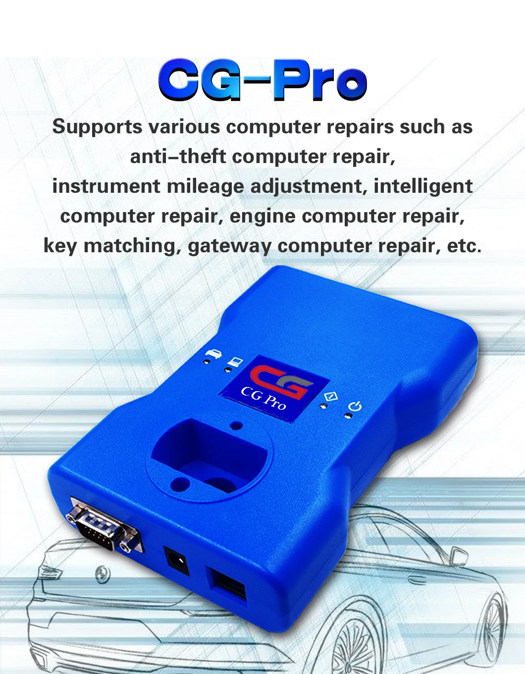 Программатор CG Pro-9s12 диагностические инструменты для обеда сканирование