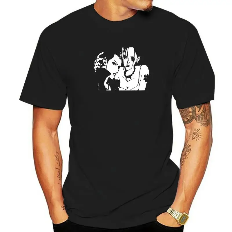 

Мужская футболка с коротким рукавом, круглым вырезом и мангой