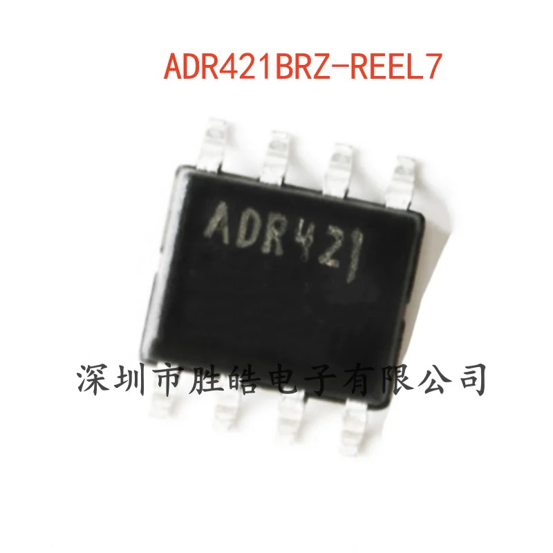 

(2PCS) NEW ADR421BRZ-REEL7 2.5V High Precision Reference Voltage Source Chip SOIC-8 Integrated Circuit