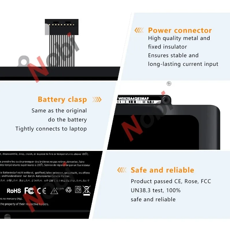 Фото Аккумулятор NOBI A1382 для ноутбука Apple MacBook Pro, 15 дюймов, A1286, 2011, 2012, версия MC721, MC723, MC847, MD318, MD322, MD103, MD104, бесплатные инструменты №4