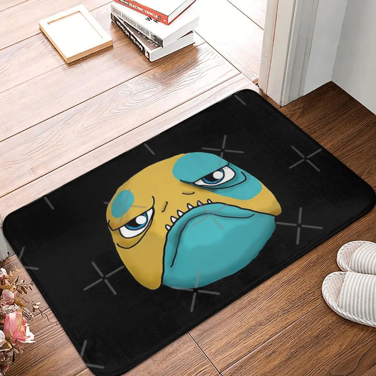 

Коврик GlowToad 60x40 см, полиэстер, напольные коврики, праздничная ванная комната в помещении