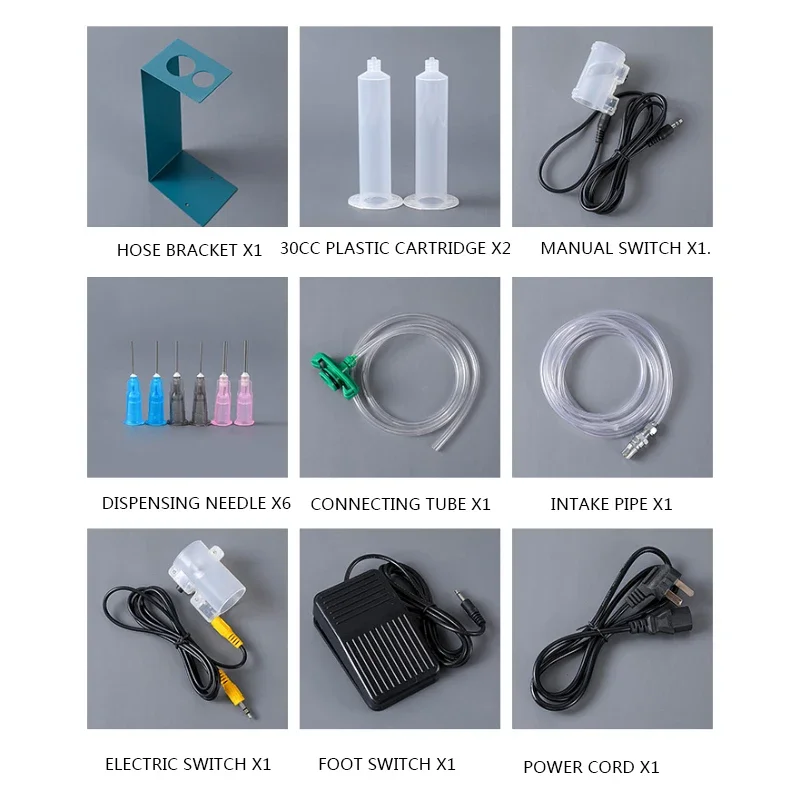BY-983A Automatic Dispensing Machine 110V/220V Epoxy Resin Glue Injection Manual Pedal Dispenser