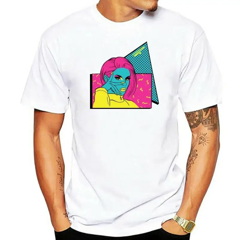 HKFZ Drag Race футболка Katya Zamo мужская модная хлопок плюс размер с короткими рукавами