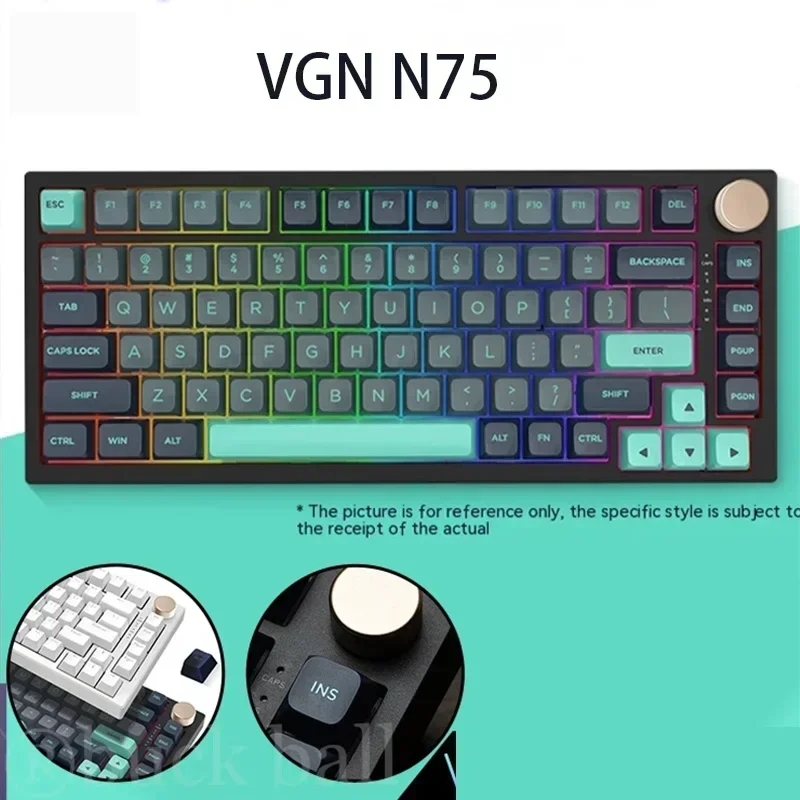 BITCED VGN N75 Pro механическая игровая клавиатура 82 клавиши