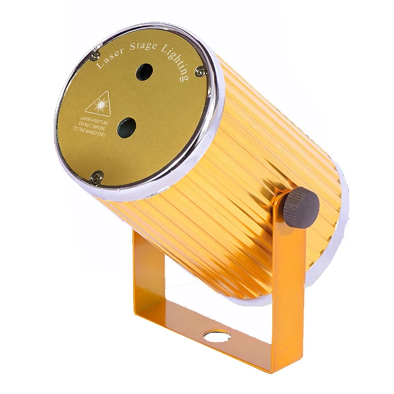 

Gypsophila Laser-Light Bar Private Room Strobe Light Mini Stage Light Red And Green Pattern Lamps