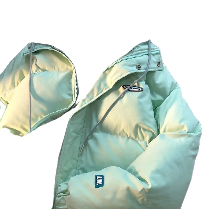 Cotton Coat For Women Cute Hooded Loose Jacket Autumn Winter Fashion Korea Padding Coat Parkas Thickened Warm Female Clothing