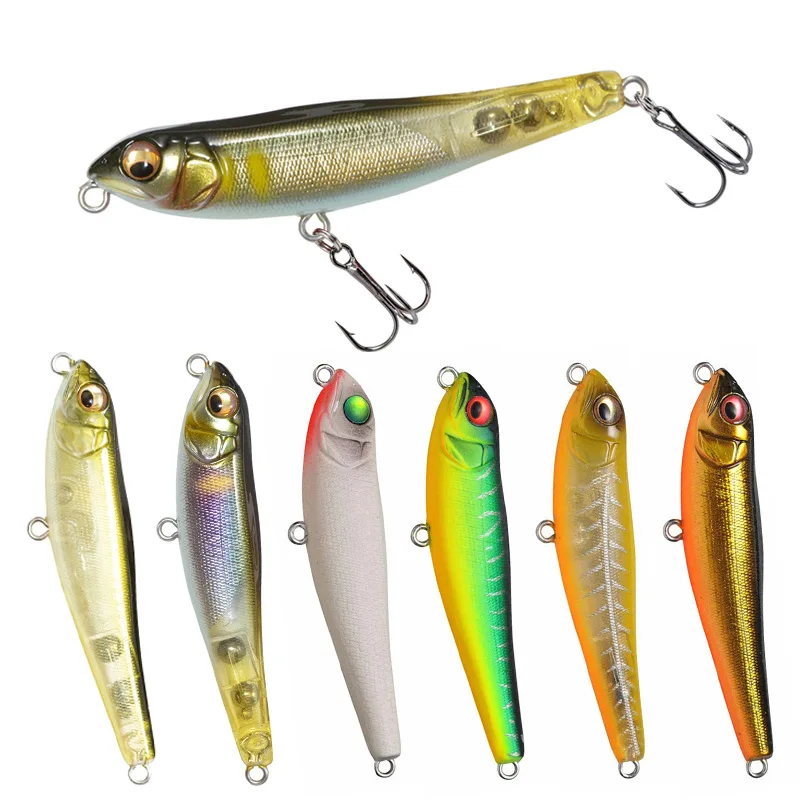 

1Pcs Pencil Fishing Lure 7.1cm 7g Sink Dogs Hard Lures Baits Wobblers Artificial Hard Bait Pesca Fishing Tackle