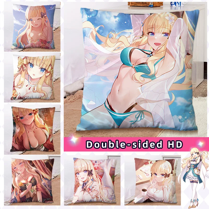 Anime Princess Connect! Re:Dive Pillow Cushion Cover Saren Dakimakura Throw Pillow Case