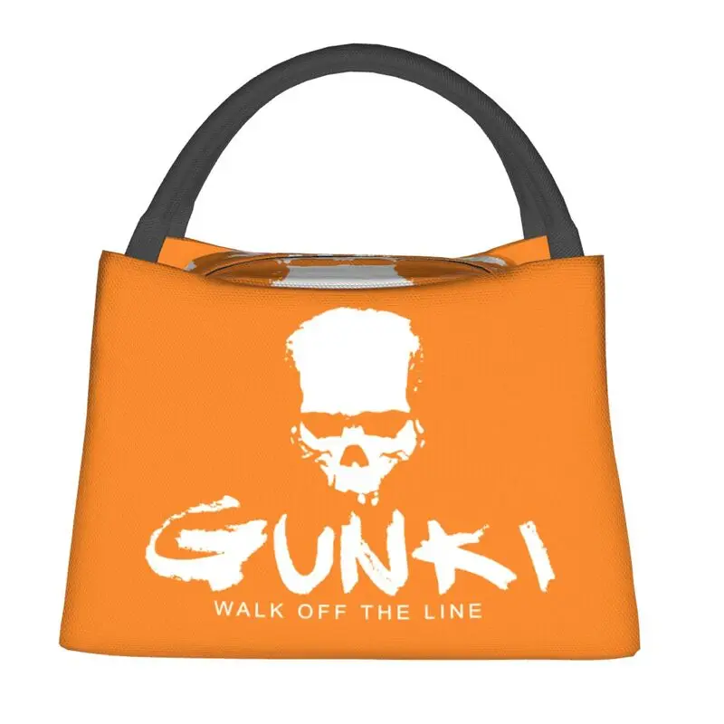 

Термальная изолированная сумка для ланча Gunki, Женская многоразовая сумка для ланча, для работы, путешествий, коробка для хранения еды