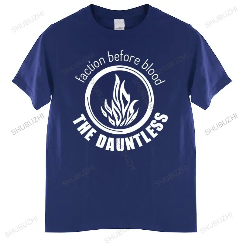 

Fashion brand t shirt mens DAUNTLESS Divergent Tshirt - Faction Before Blood Womens Girls DVD Movie new fashion tee-shirt
