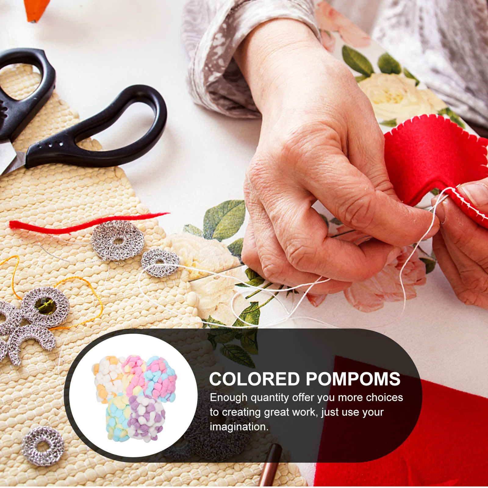 Ватные шарики пуховые поделки своими руками рождественские помпоны для цветных