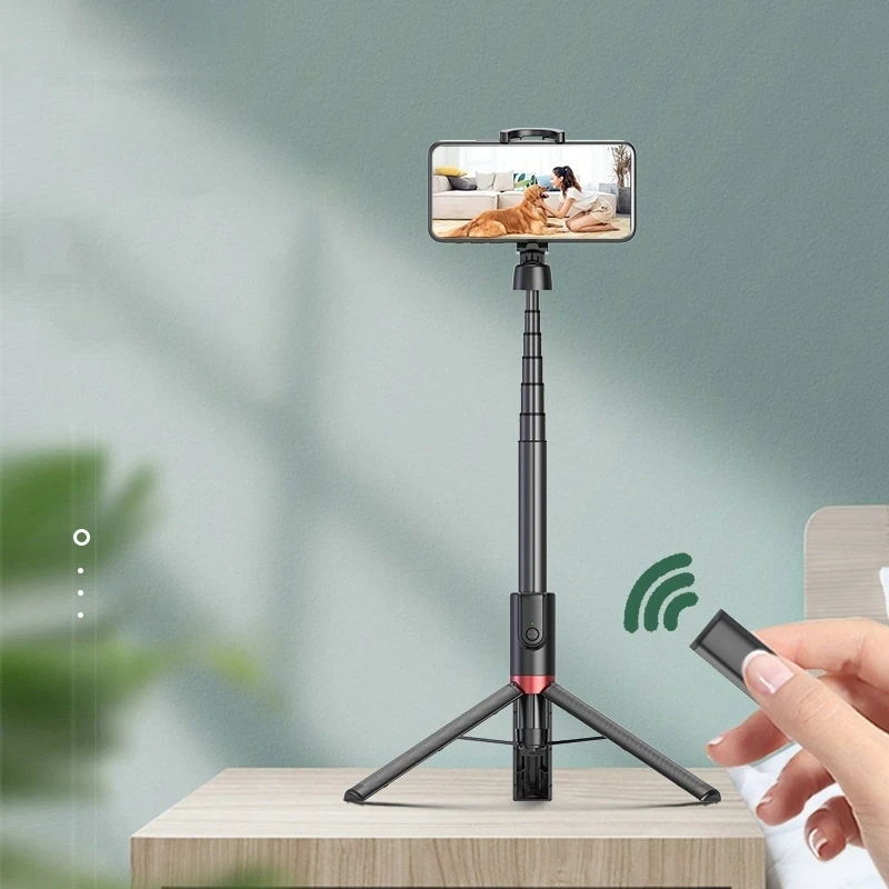 

Bluetooth Selfie Portable Stick Tripod with Wireless Remote and Tripod Stand for IPhone Samsung and Smartphone