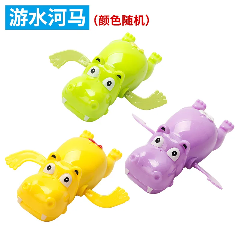 New Summer Bathroom Bath Shower Baby Clockwork Swimming Children Play Water Cute Little Duck Bathing Bathtub Toys for Kid Gifts