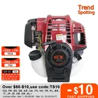 2022 FKGX50 47.9cc головка двигателя, больше мощности, чем FKGX35 4-тактный бензиновый двигатель, щеточный резак, триммер, шнек, Одобрено CE