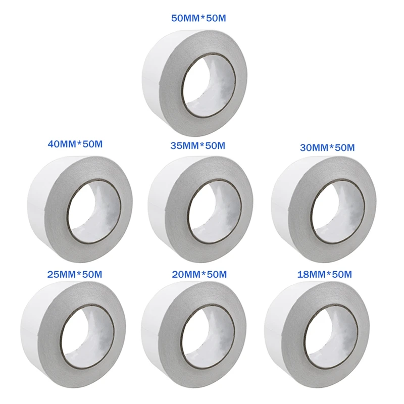 

Suitable For Golf High-Viscosity White Grip Glue Golf Iron Grip Double-Sided Adhesive 50Mmx50m