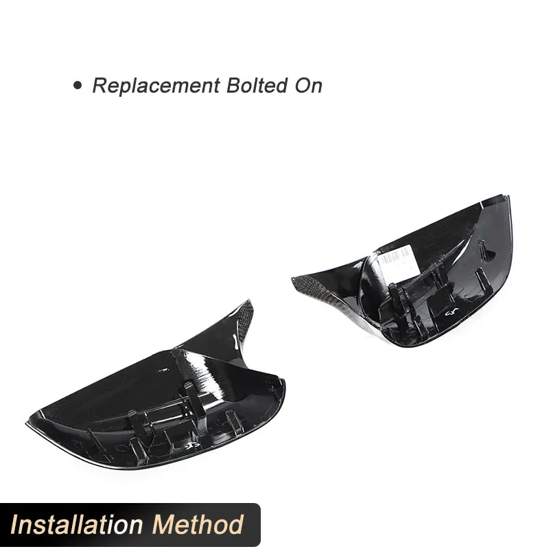 Чехлы на зеркала заднего вида из углеродного волокна для Infiniti Q50 Q60 Q70 QX30 XQ50 2013-2019