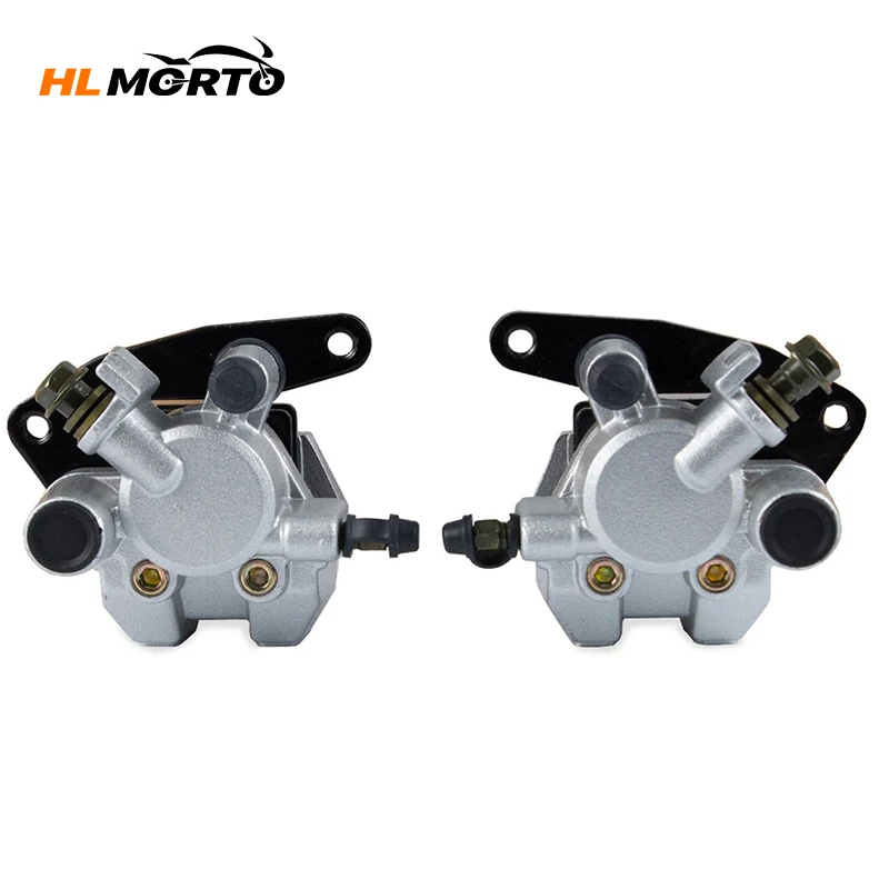 

1 Pair Front Brake Caliper For Yamaha Banshee 350 Big Bear 250 400 YFM250 350 400 450 660 Honda Sportrax 250 300 400 Vinson 500