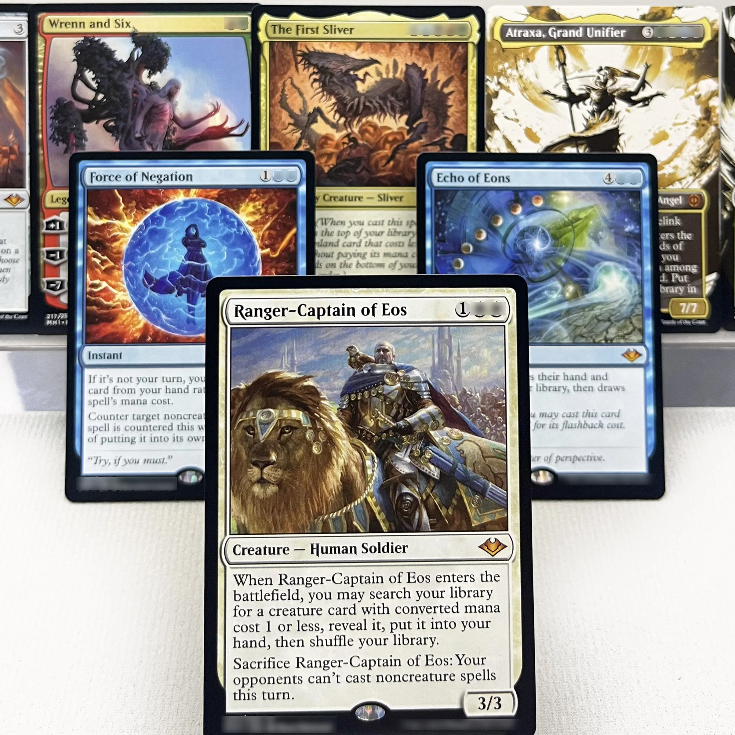 Фото MH1 FAR M21 CC1 C19 HOLO12-I02 Карты прокси-волшебники Tcg Force of Negation Ugin, Спиртовой Дракон Сильван Библиотека Elesh Norn, сборка №1