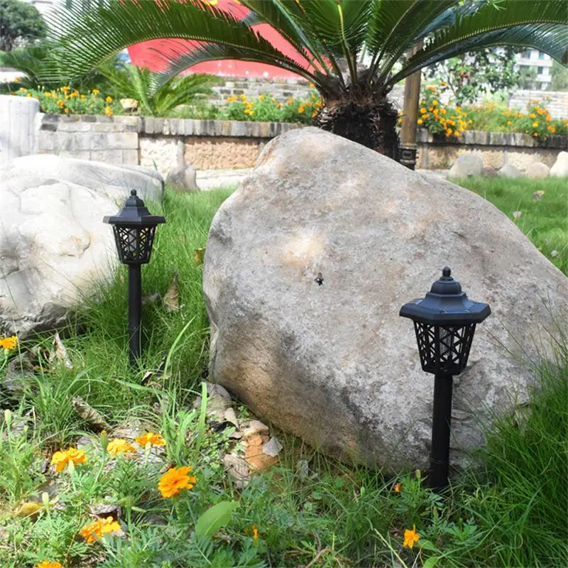 Уличная лампа-ловушка для комаров на солнечной батарее садовый двор