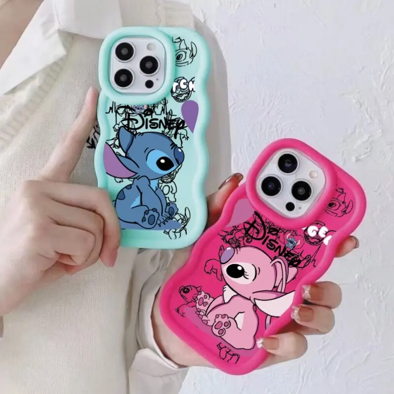 Фото Чехол для телефона Love Heart StitchS Angel для Oppo F31 A6X A6 A5 A60 A59 A79 A98 A78 A58 A38 A18 A57 A76 A17 A74 A54 Pro 4G 5G №3