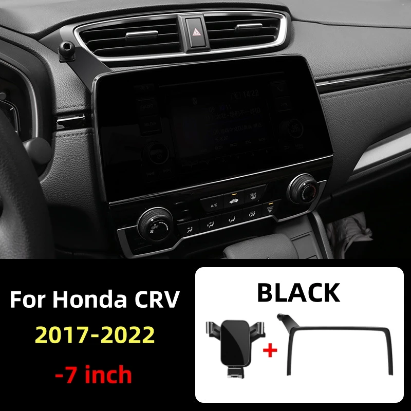 

Автомобильный держатель телефона для Honda CR-V CRV RW RT 2017 2018 2019 2020 2021 2022 7-дюймовый автомобильный держатель телефона с экраном GPS-подставка Автомобильные аксессуары