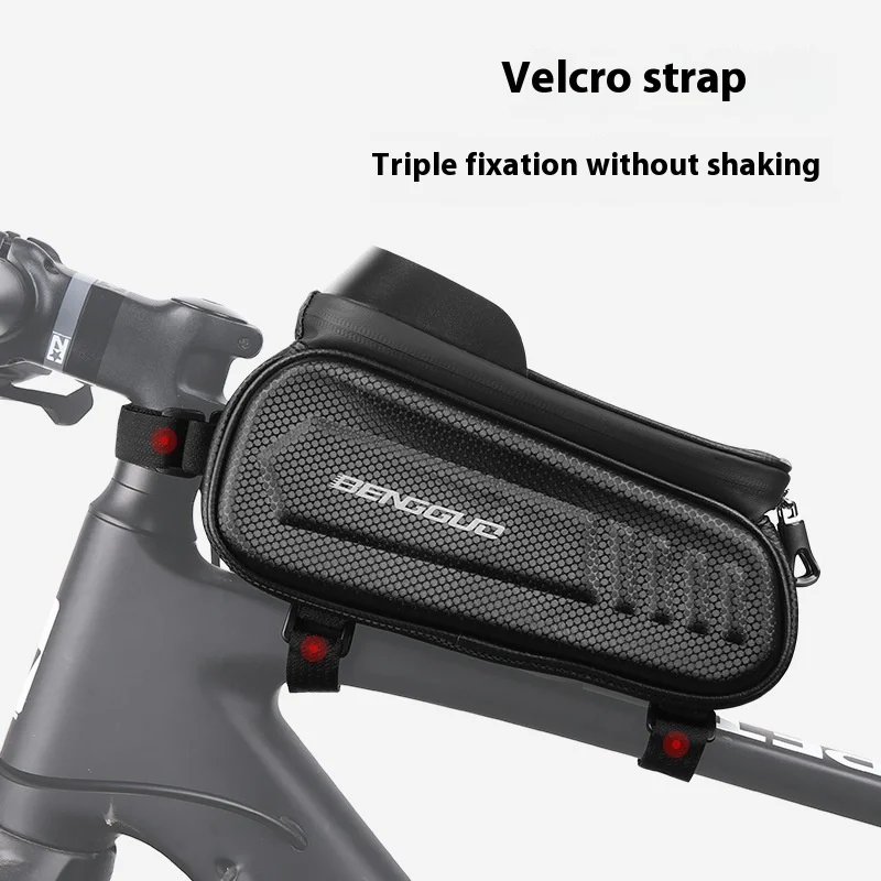 Розовая велосипедная сумка в виде белки водонепроницаемая для сенсорных экранов