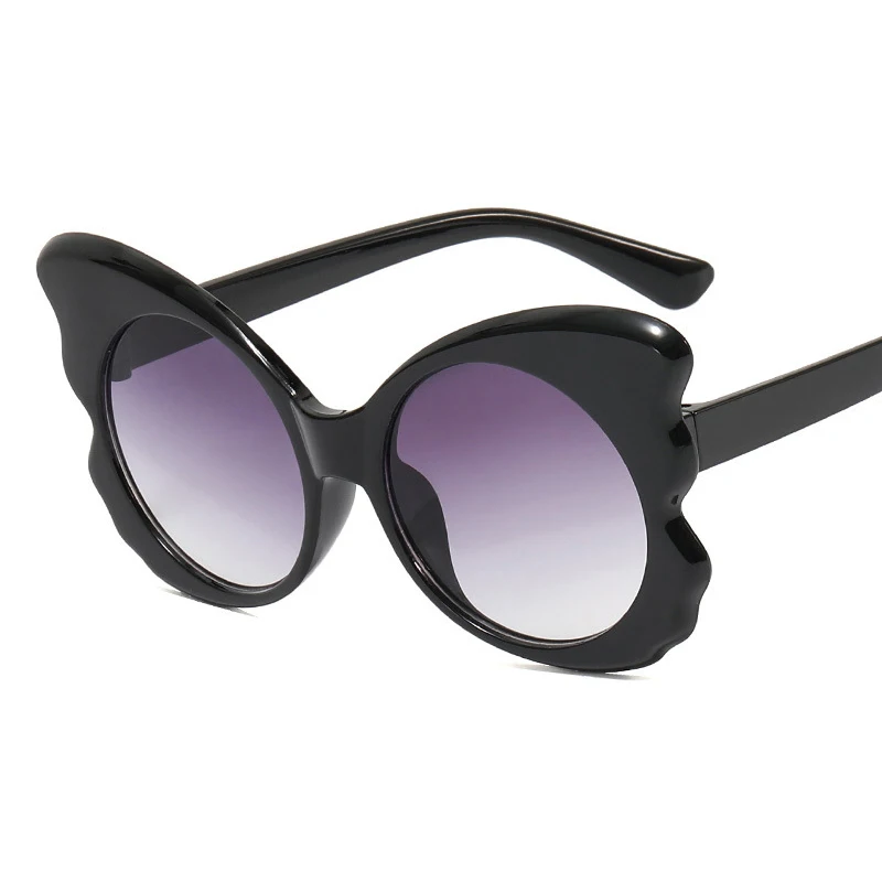 Модные очки с бабочками новых женщин роскошных брендов дизайнеров, огромные панк-леди оправы солнцезащитные очки винтажного стиля с защитой от УФ-лучей UV400 Oculos on.