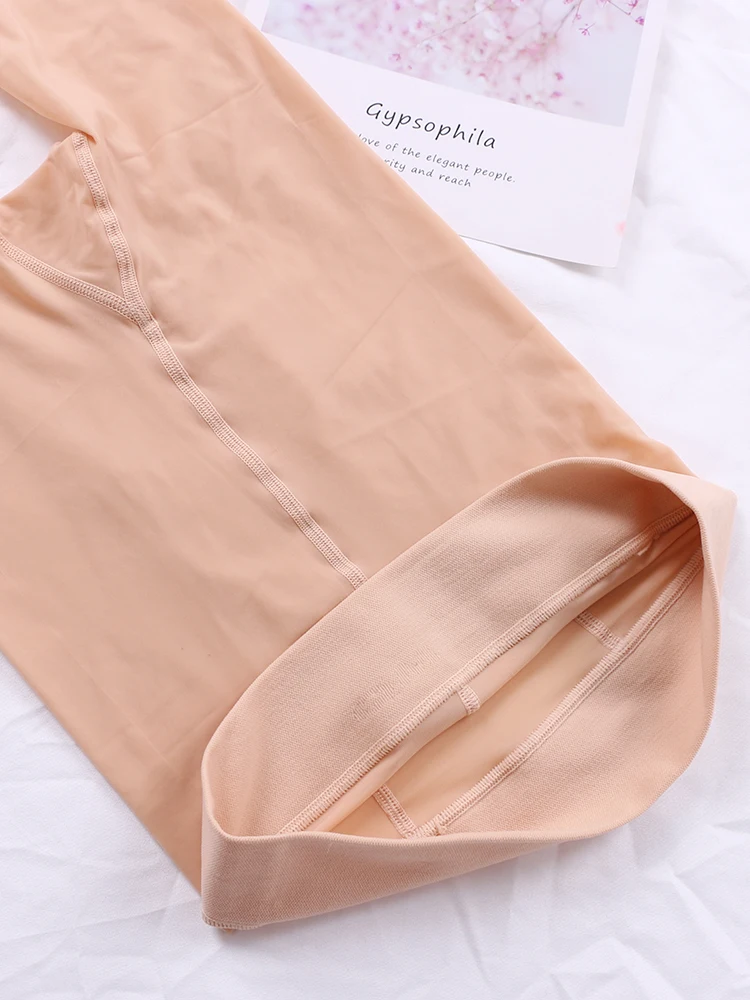 2-х предметная стальная проволока весенне-осенняя маска Panhose 80D слегка прозрачный