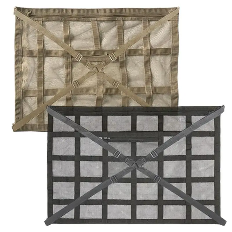 

Автомобильная потолочная сетка для груза, многофункциональная интерьерная сетка для груза, воздухопроницаемые сетчатые сумки, карманы для путешествий, кемпинга, аксессуары для хранения