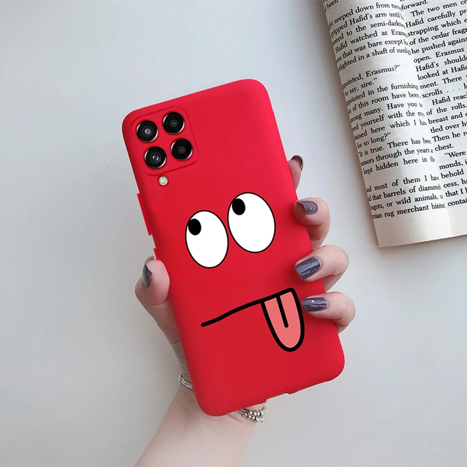 Фото Чехол для Samsung Galaxy M13 M23, чехол для телефона, силиконовый защитный чехол, забавный чехол для Samsung M33, чехлы для Samsung M53, бампер, чехол №4