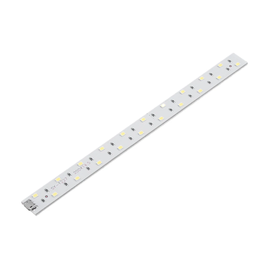 

20cm Kitchen LED Bar Light Wardrobe Counter Cabinet Mini Folding Cabinet Softbox Lamp Strip Hard Light Tube Bar
