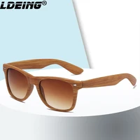 2022 new rice nail men and women models sunglasses box retro wood grain sunglasses casual driving outdoor fishing sunglasses
