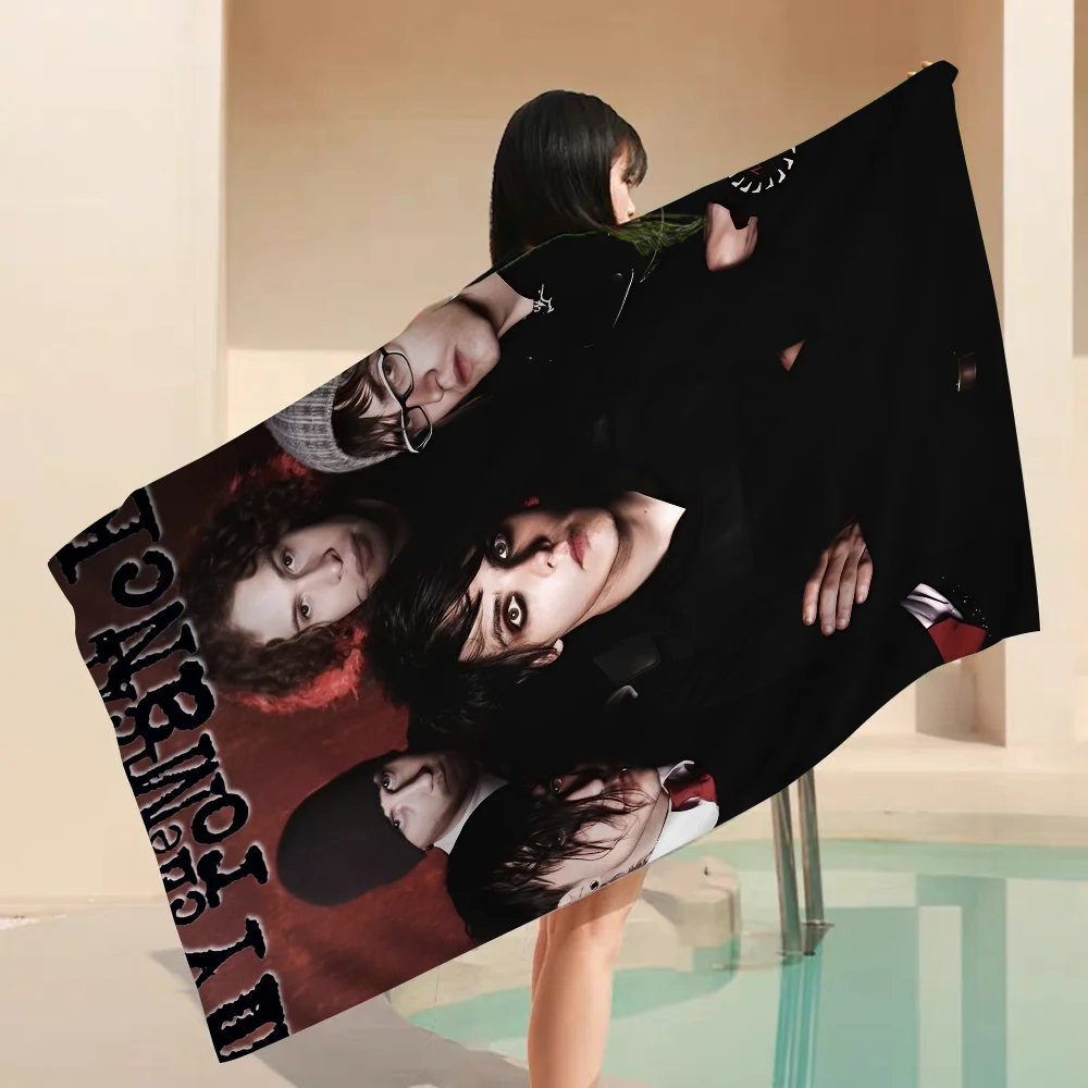 Большое Пляжное Полотенце Из Микрофибры Быстросохнущее Банное My C-Chemical Roman-ce С