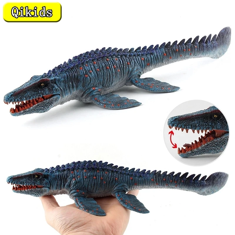 

Big Size Mosasaurus Animals Wild Life Dinosaur Toy Set Plastic Play Toys Model Action Figures Kids Birthday Gift Home Decoration