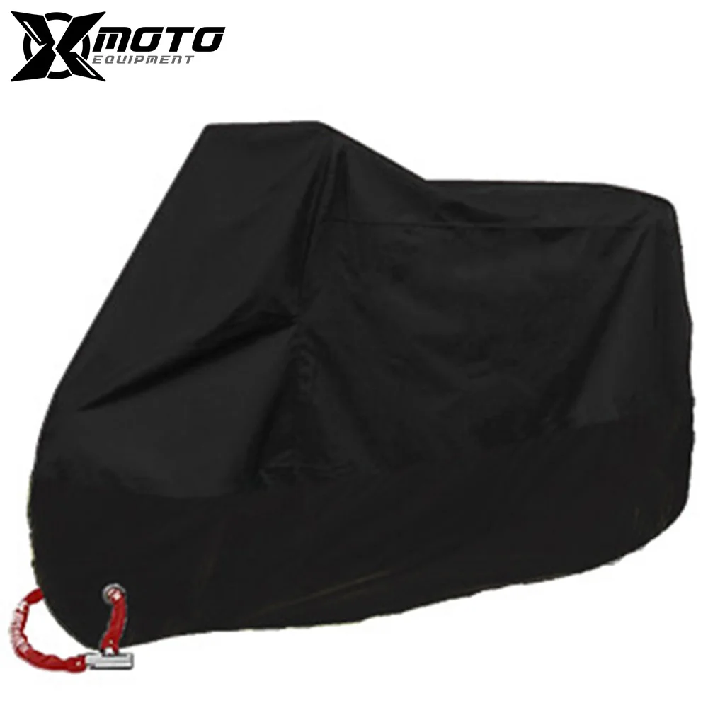 

Водонепроницаемый чехол для мотоцикла, уличный УФ-защита, скутер, всесезонный велосипед, защита от дождя и пыли, красный чехол для аксессуаров для мотоциклов