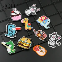 boy girl kids children patch iron on clothes diy cute name embroidery sewing garment cat craft stripes stickers badges